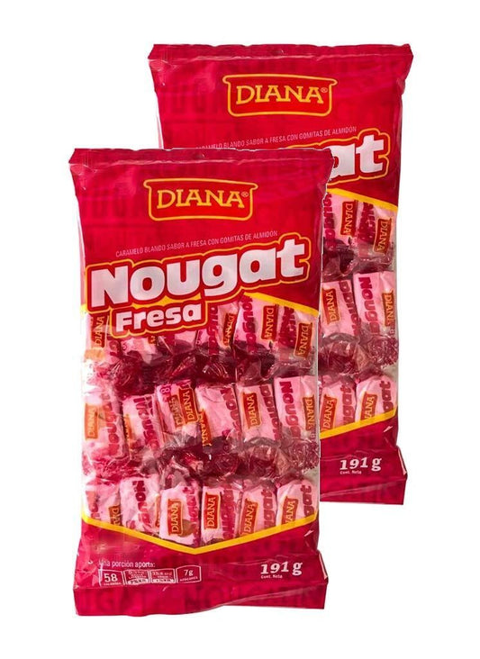 Dulces Nougat De Fresa