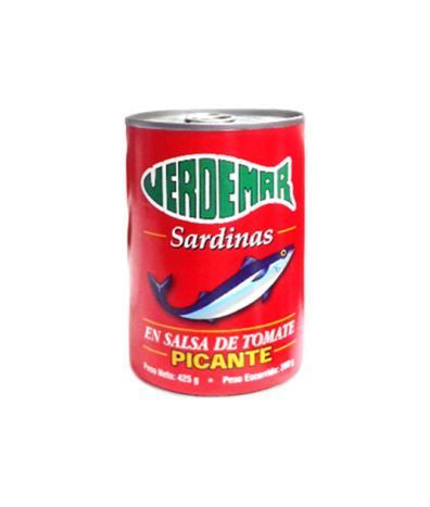 Sardina verde mar picante