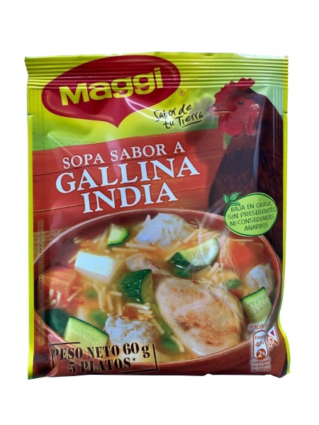 Sopa Maggi De Gallina India